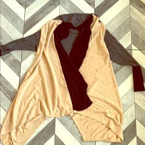 Color Block Cardigan